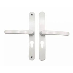 TSS Lever Lever UPVC Multipoint Door Handles 48mm PZ Sprung 215mm Screw Centres